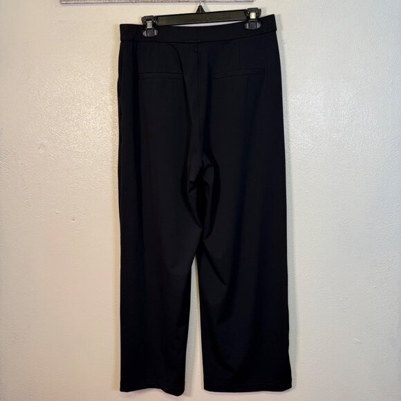 Halara Flex High Waisted Pocket Work Flare Pants Sz Large Tall Pull On Trousers - Picture 8 of 15